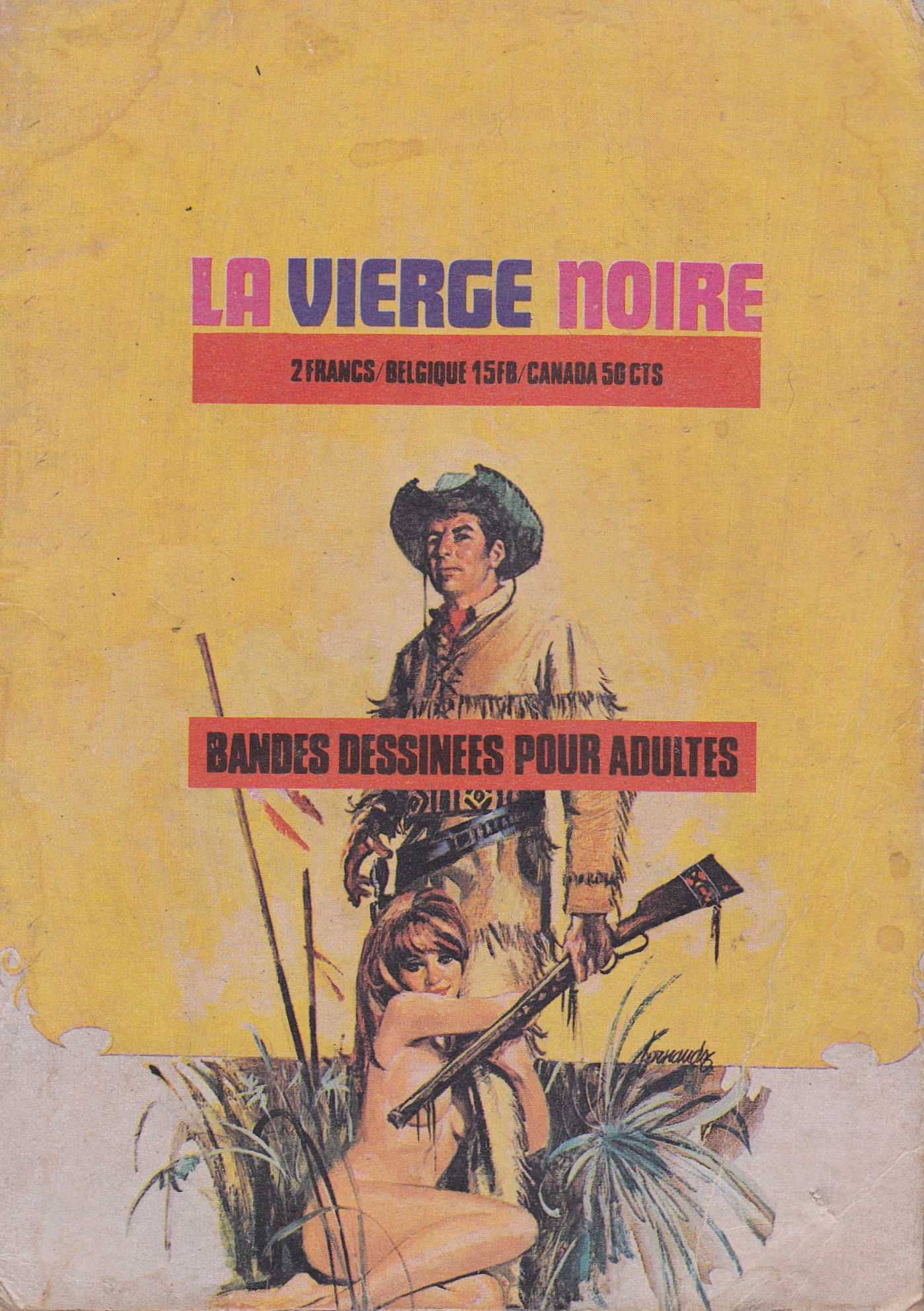 Scan de la Couverture Vierge Noire n 5